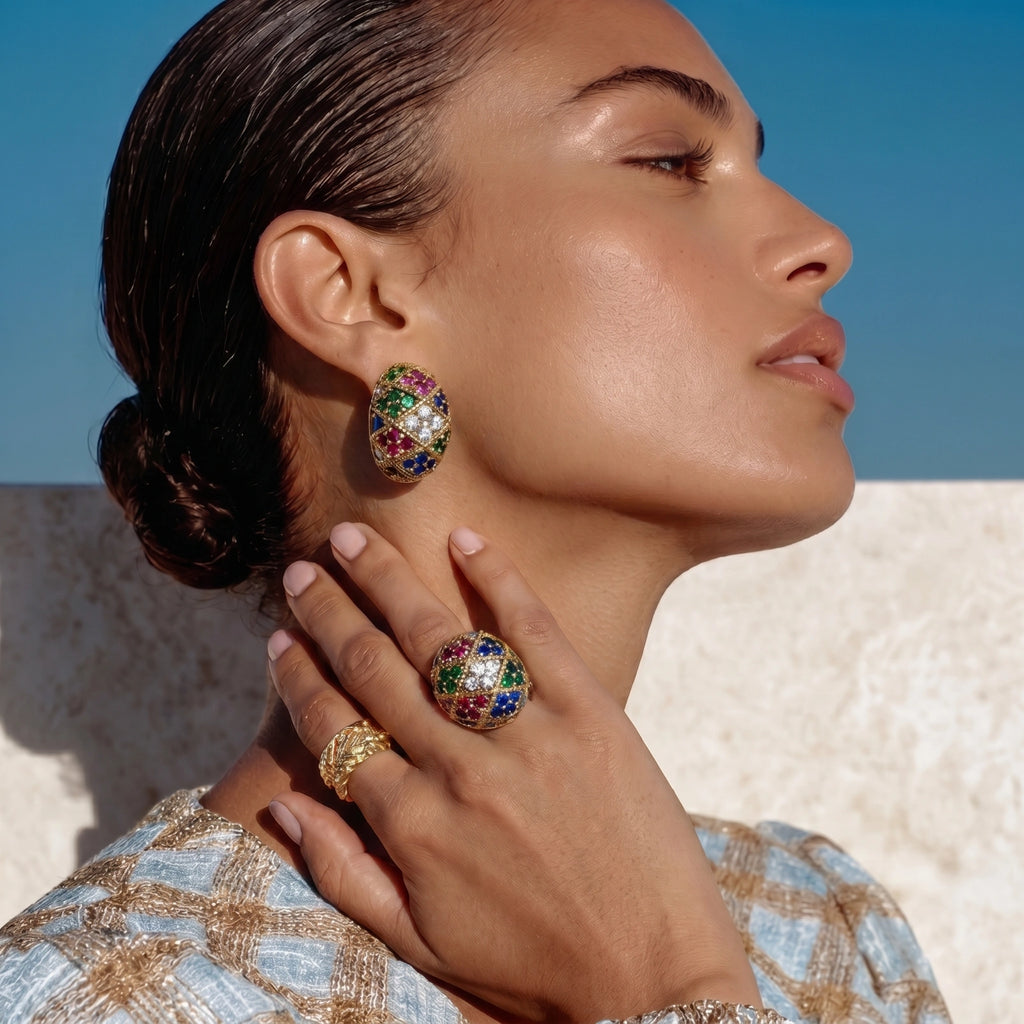 Mosaic Dream Studs | Brevado