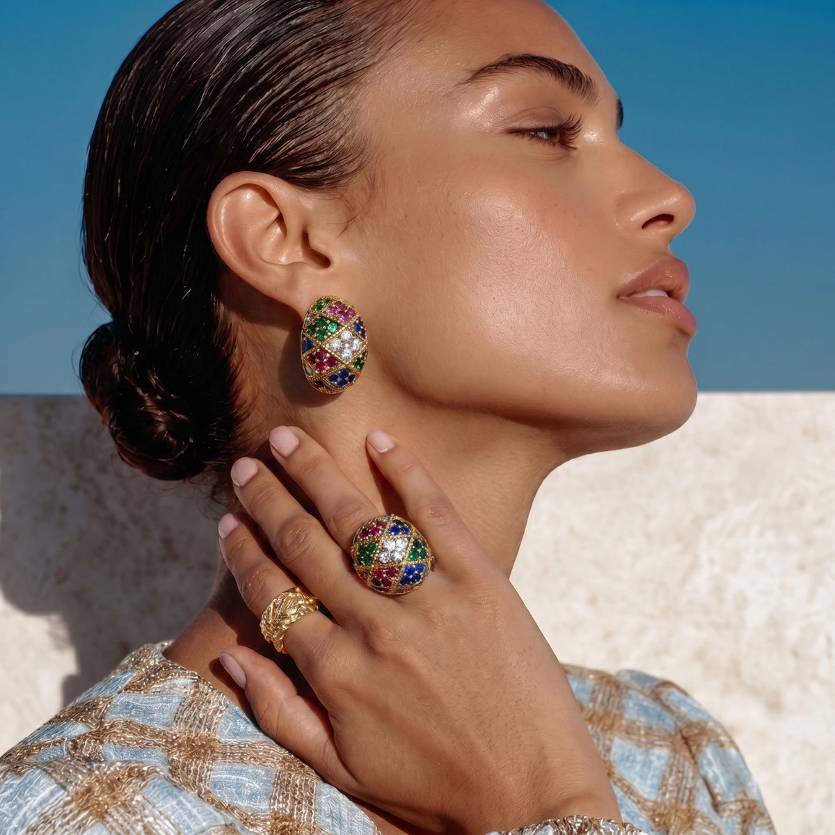 Mosaic Dream Studs | Brevado