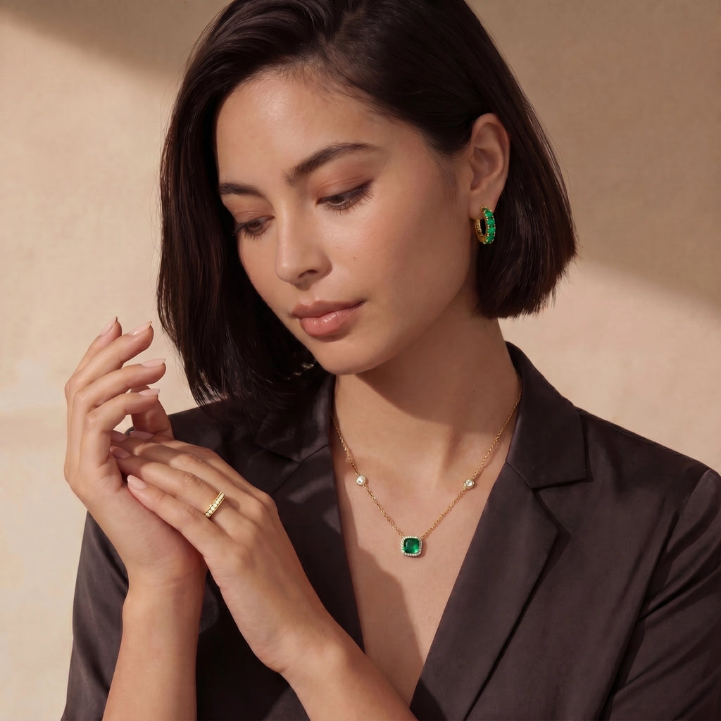 Emerald Dreams Necklace | Brevado