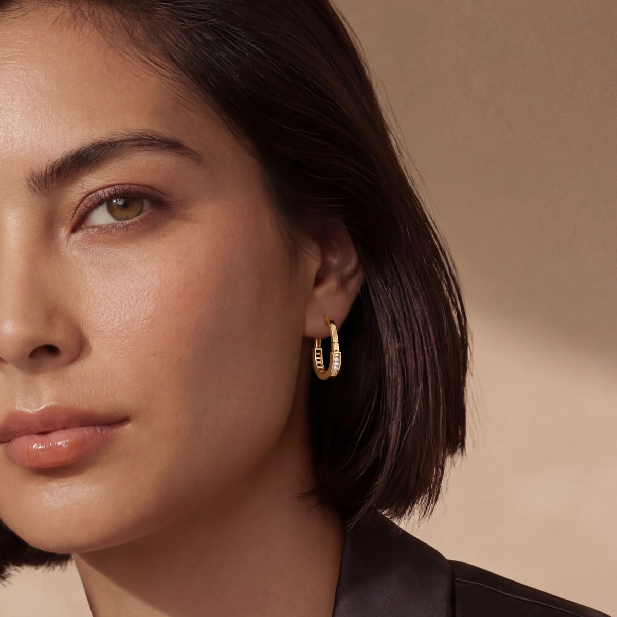 Golden Hour Huggie Hoops | Brevado